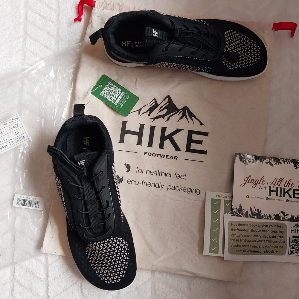 Hike Footwear HF Cloud series black sz 40 / 9 NWT -   1011 - Picture 4 of 4